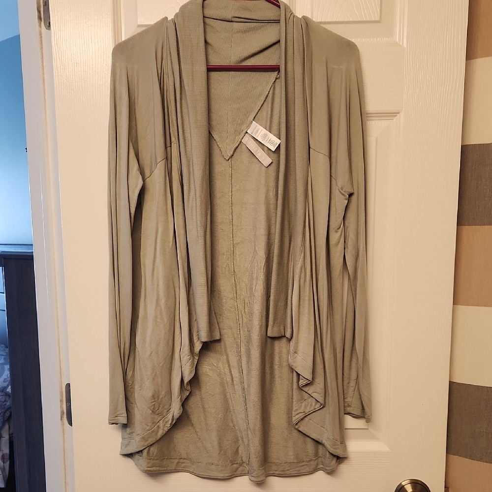 Athleta Wear Two Ways Cardigan - Sage Green